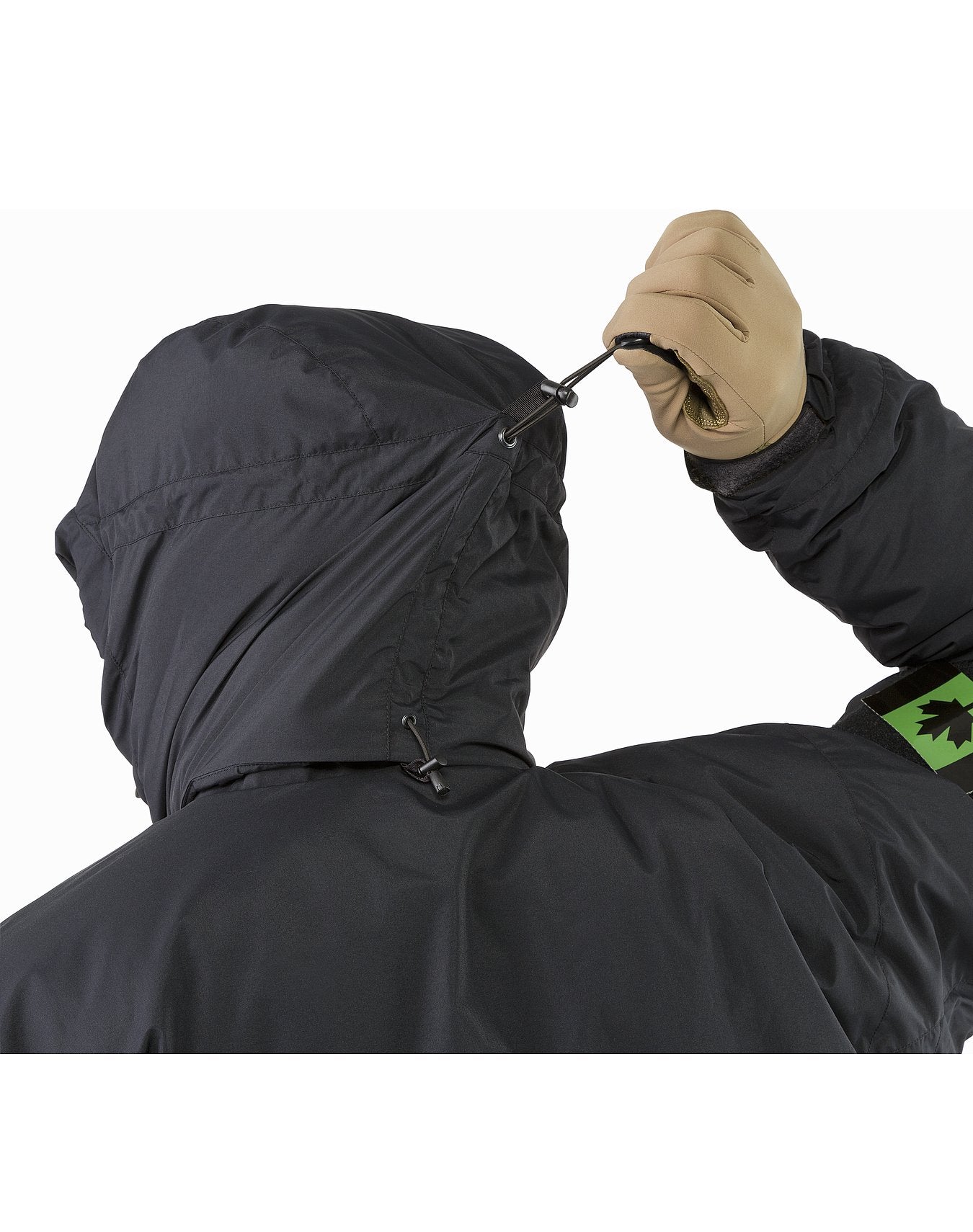 Cold WX Jacket SV Black Hood Adjuster