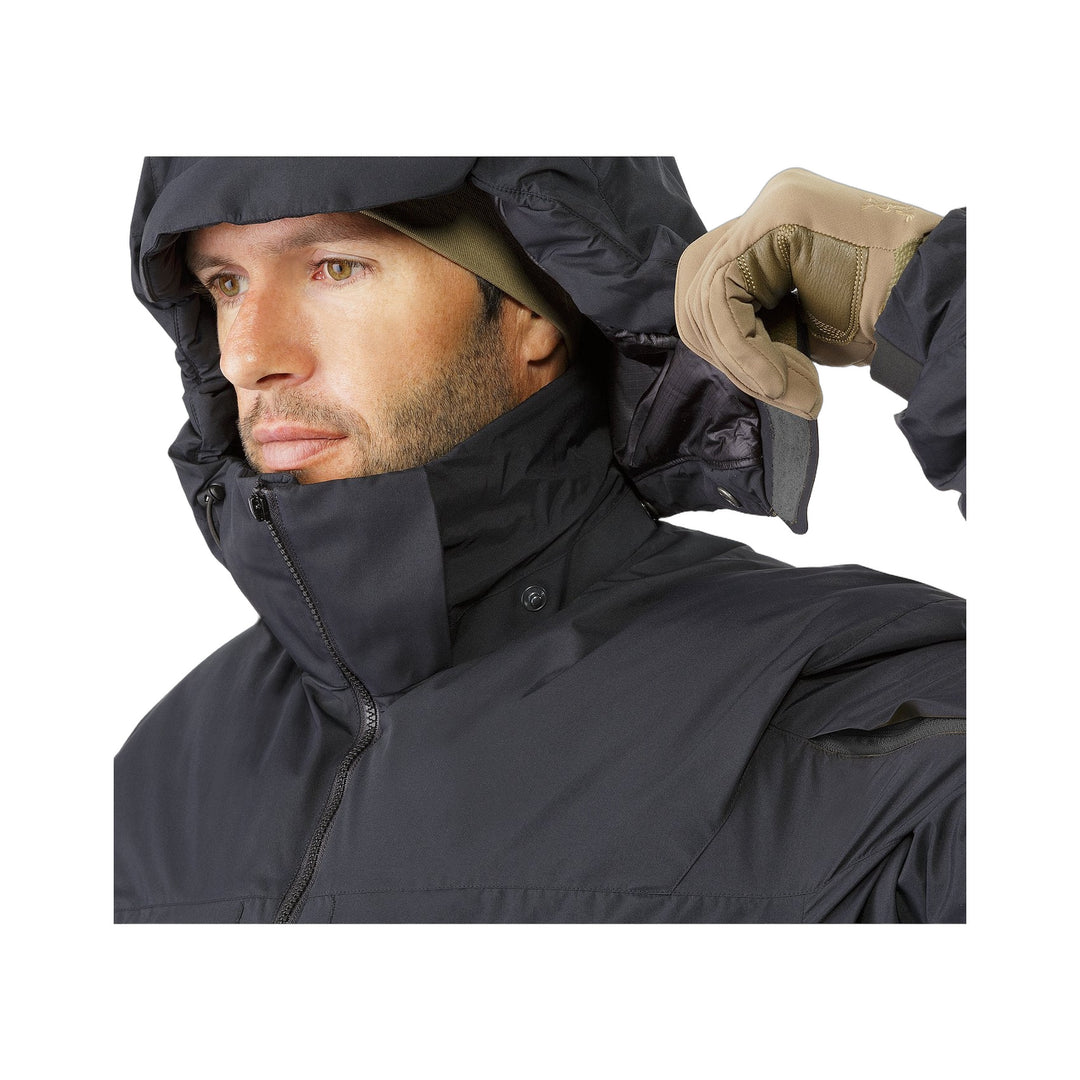 Cold WX Jacket SV Black Removable Hood