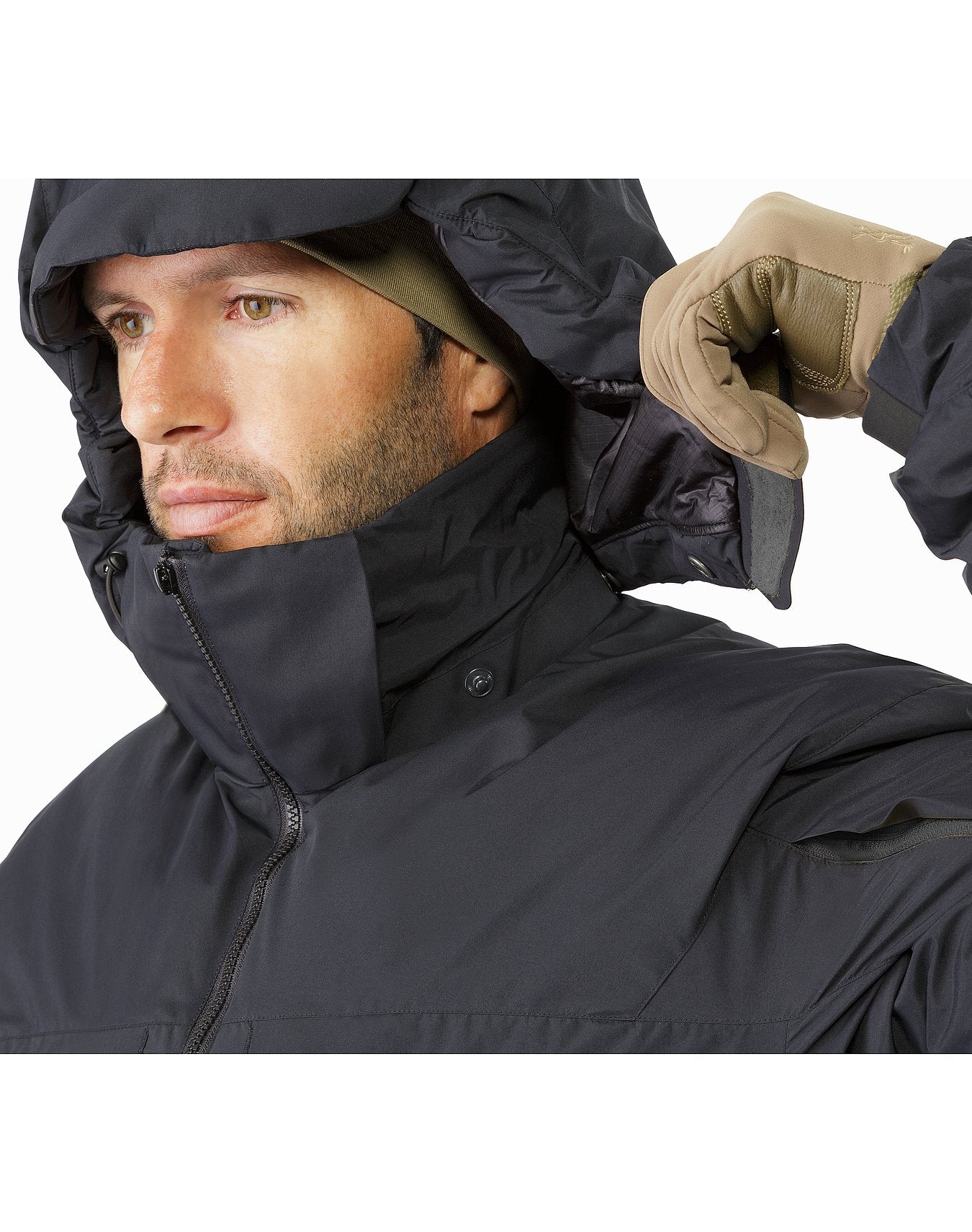 Cold WX Jacket SV Black Removable Hood