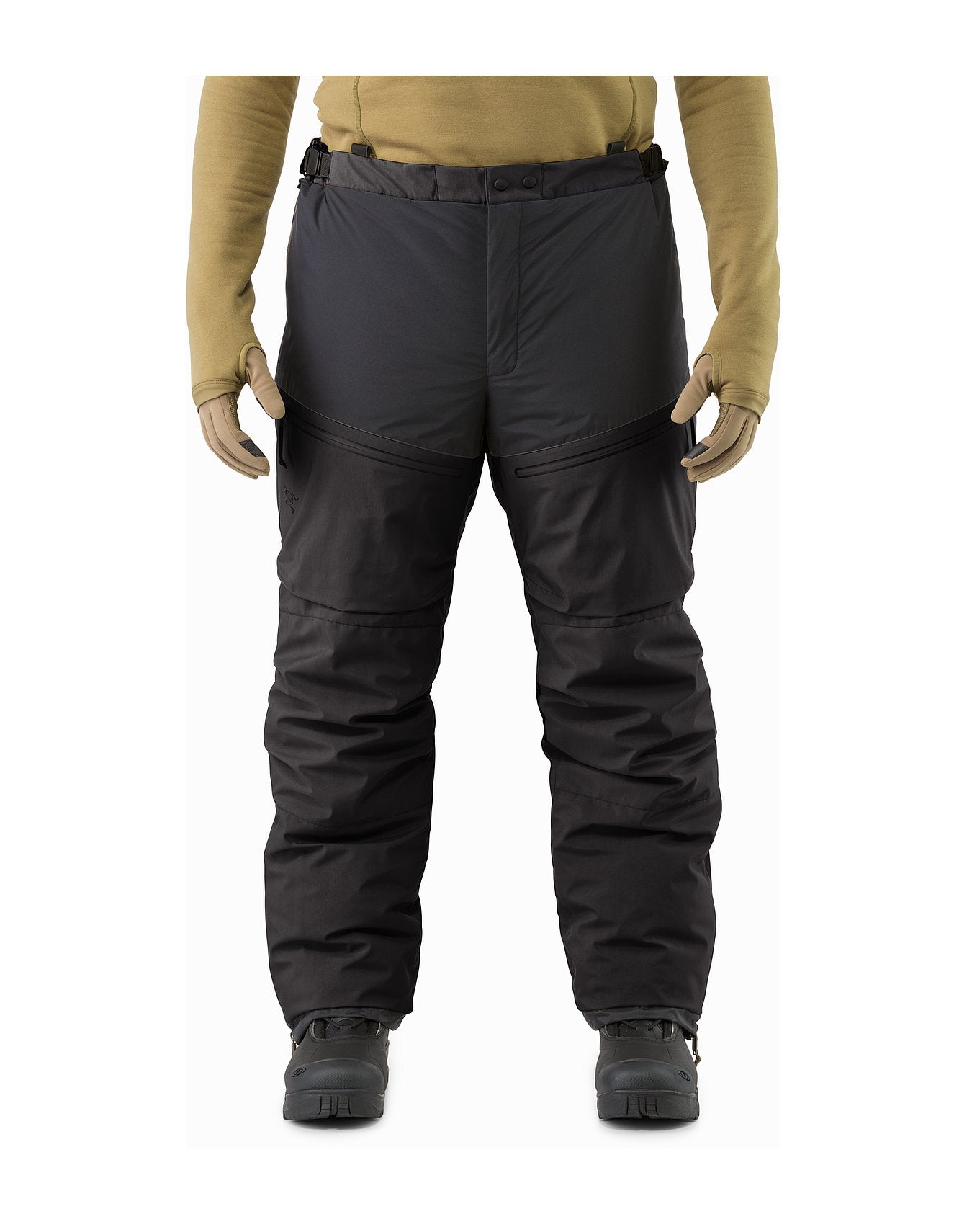Cold WX Pant SV Black Front View
