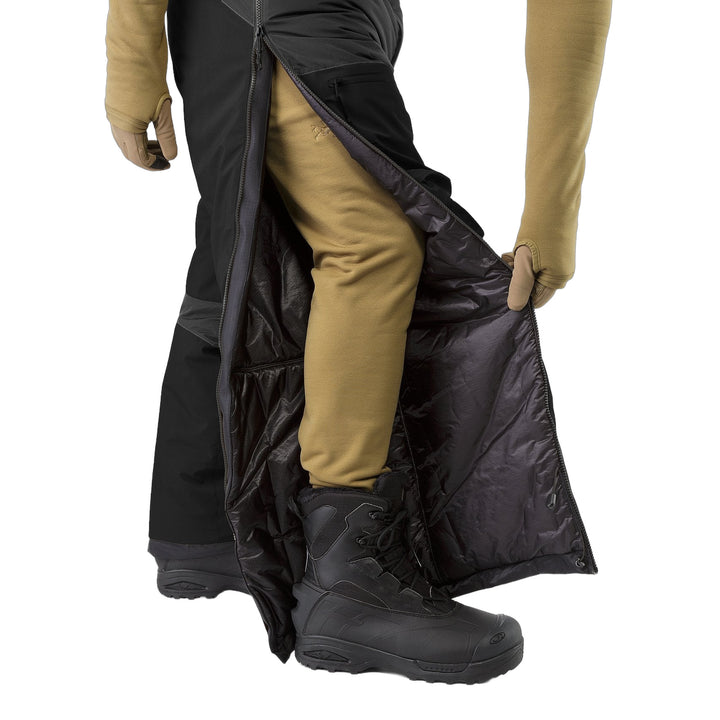Cold WX Pant SV Black Full Side Zip