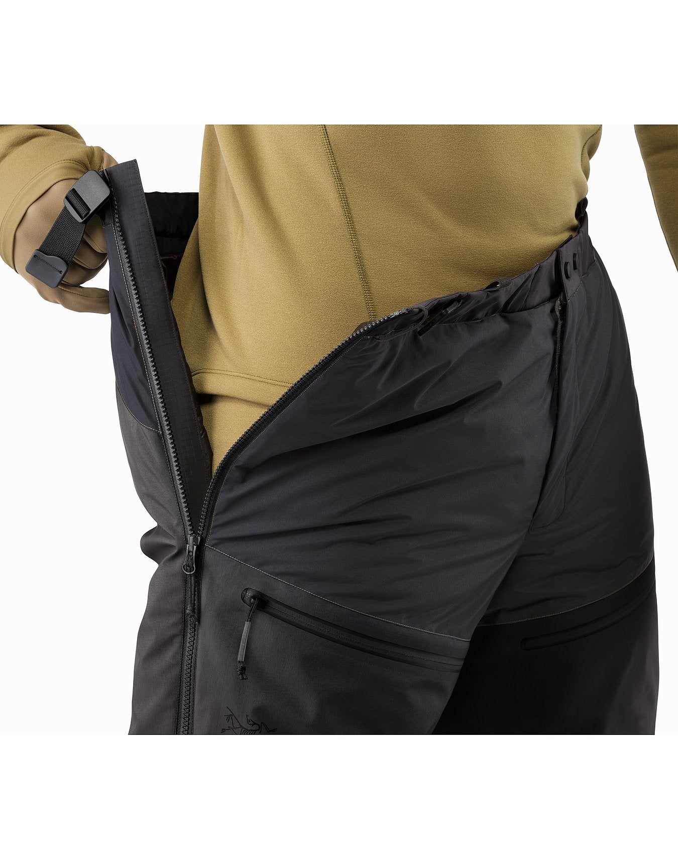Cold WX Pant SV Black Side Zipper