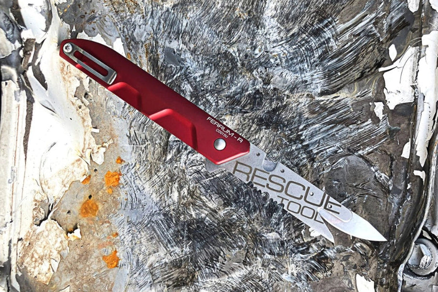 Extrema Ratio Ferrum Rescue Folding Knife - Broad Arrow Tactical