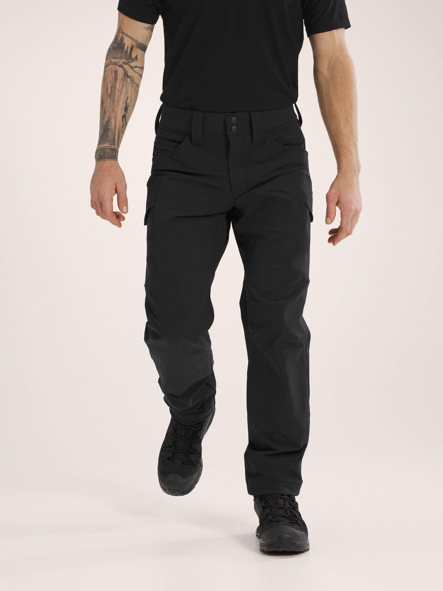 Patrol Pant AR Black Front View