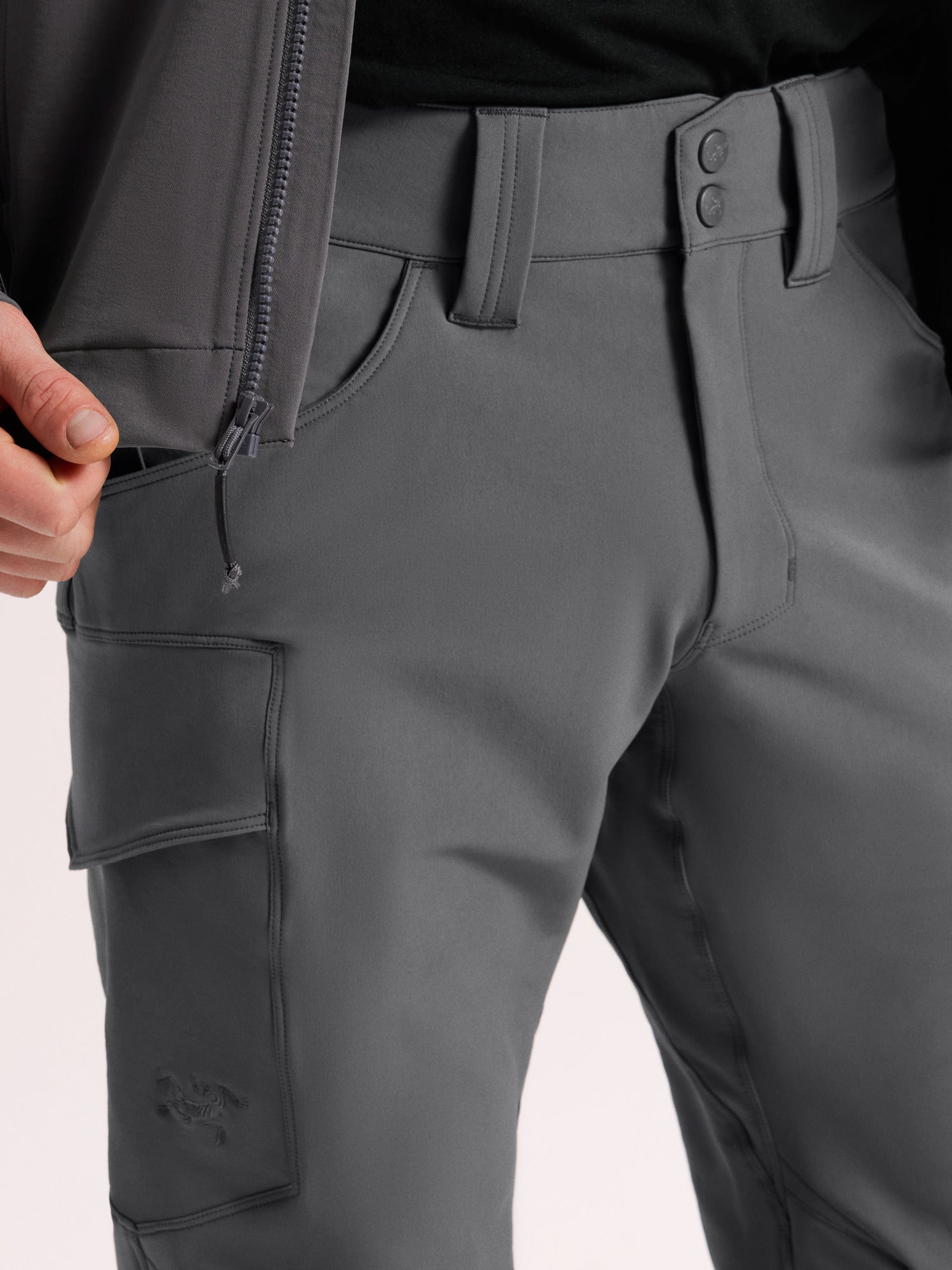Patrol Pant AR Wolf Waist Detail