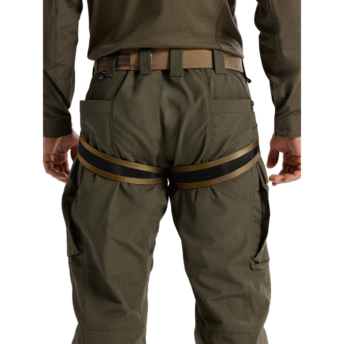 E220 Rigger s Harness Coyote II Back View