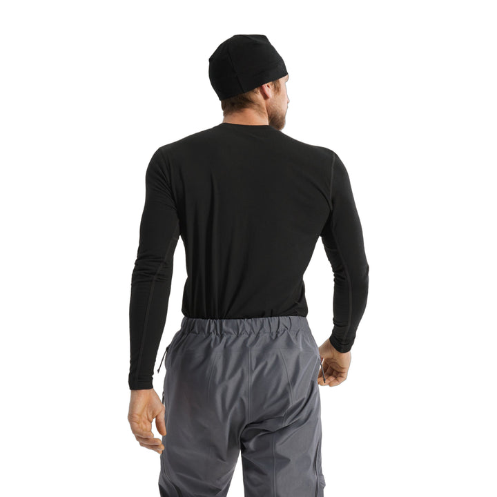 Cold WX LS Shirt AR Wool Black Back View