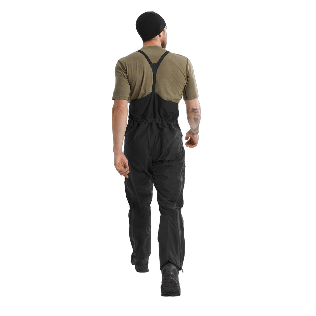 Alpha Bib Pant Gen 2 Black Back View