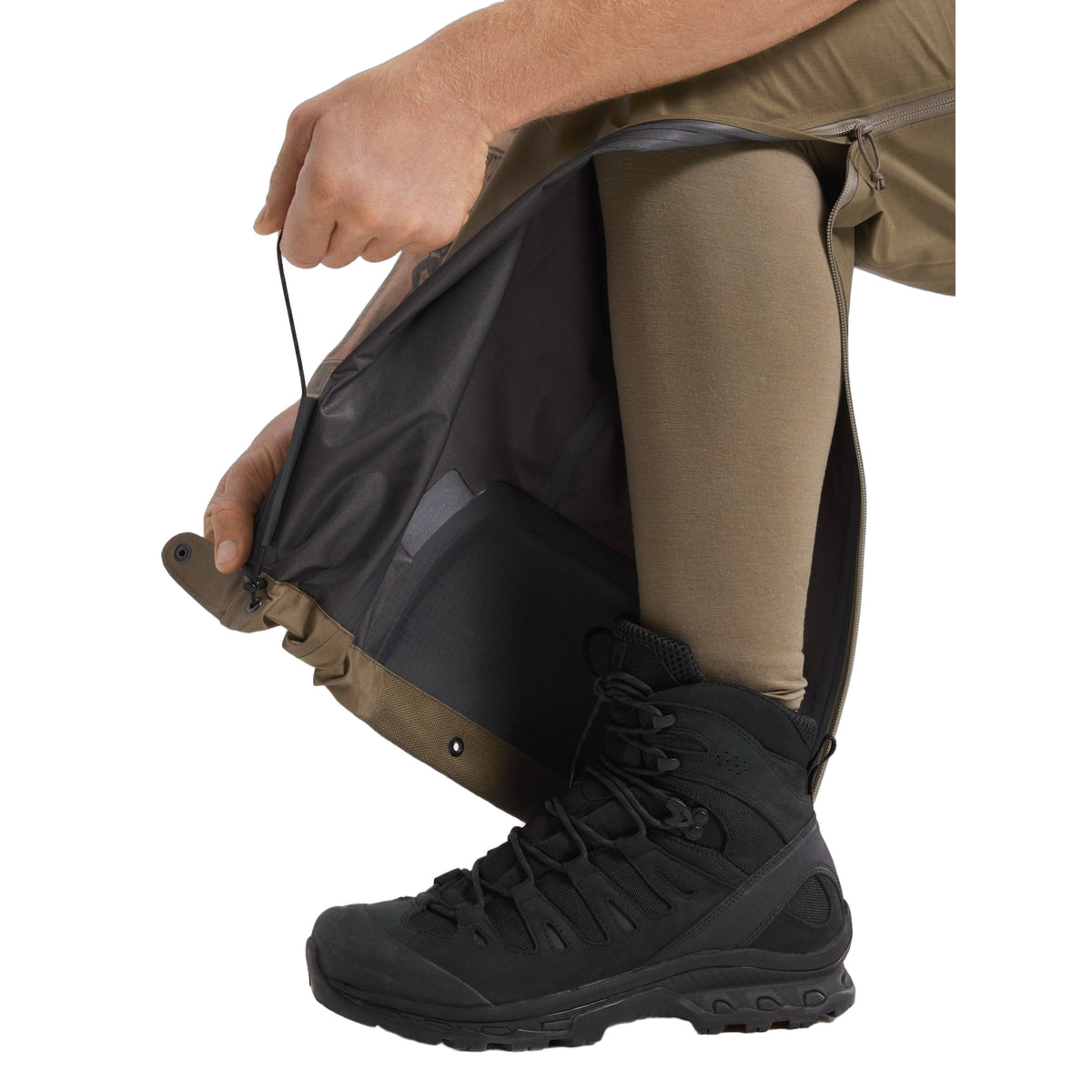 Alpha Bib Pant Gen 2 Crocodile Detail 3
