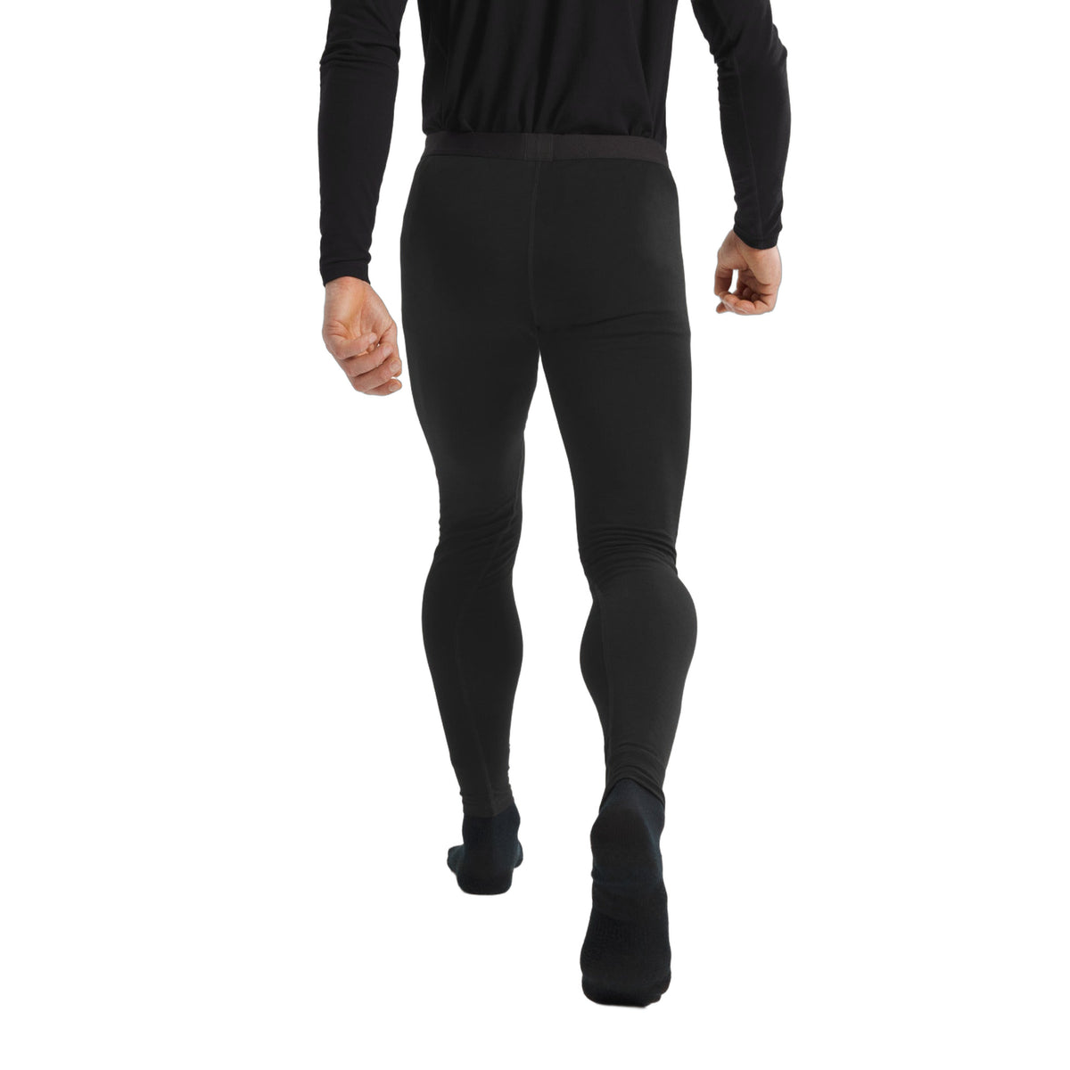 Cold WX Bottom AR Wool Black Back View