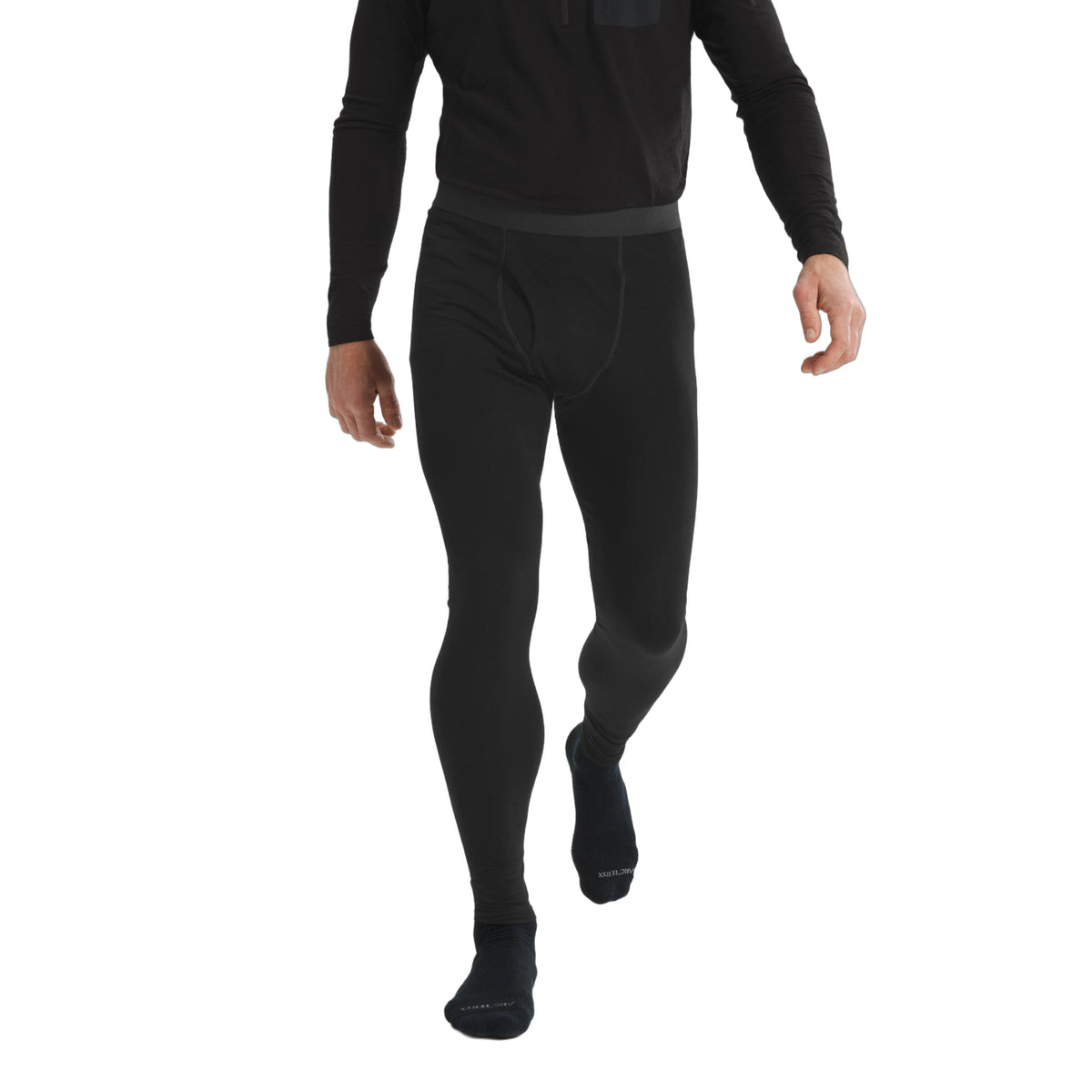 Cold WX Bottom AR Wool Black Front View