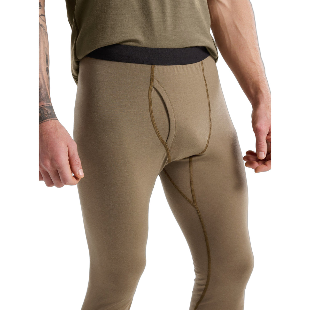 Cold WX Bottom AR Wool Crocodile Waist Detail
