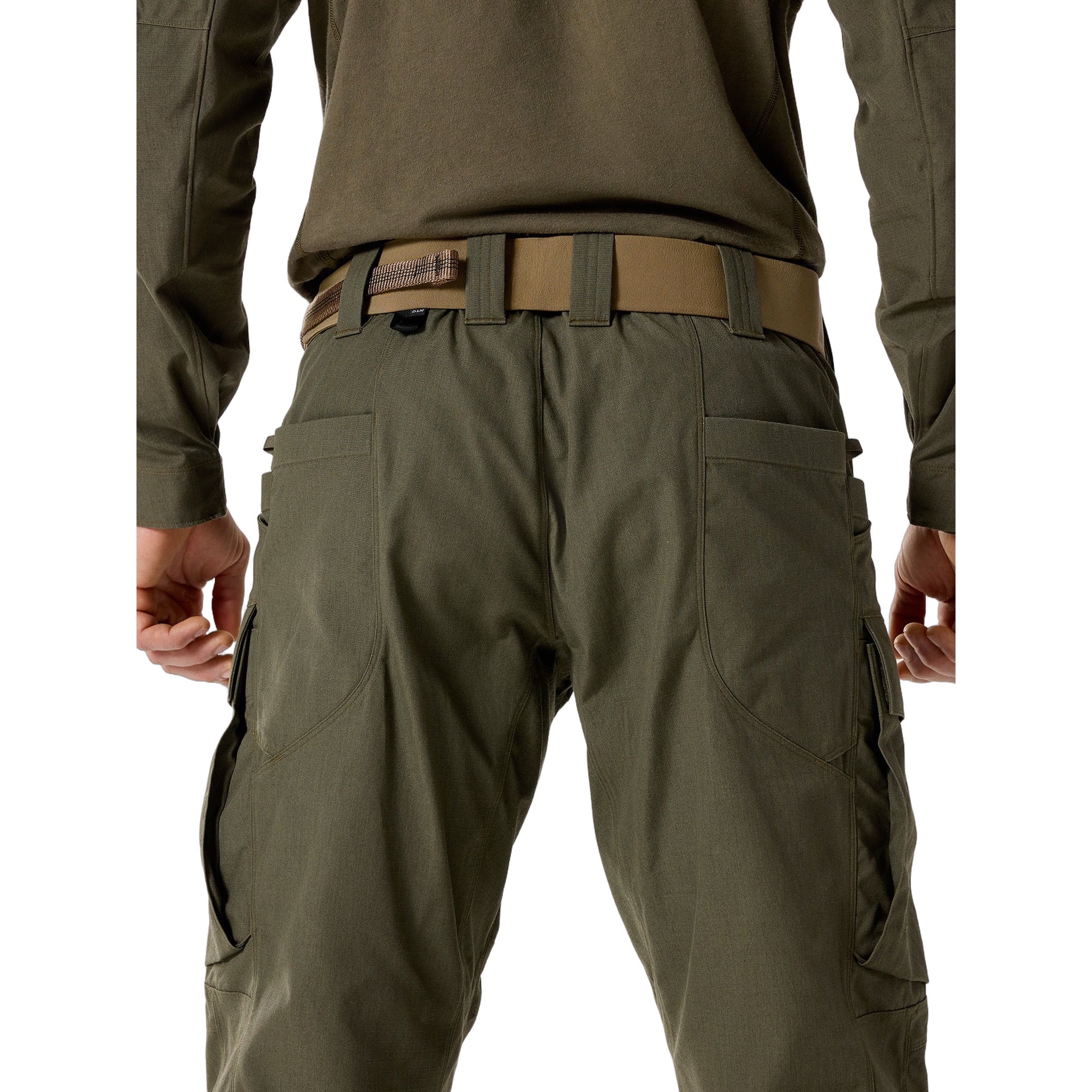 H150 Riggers Belt Coyote Back View