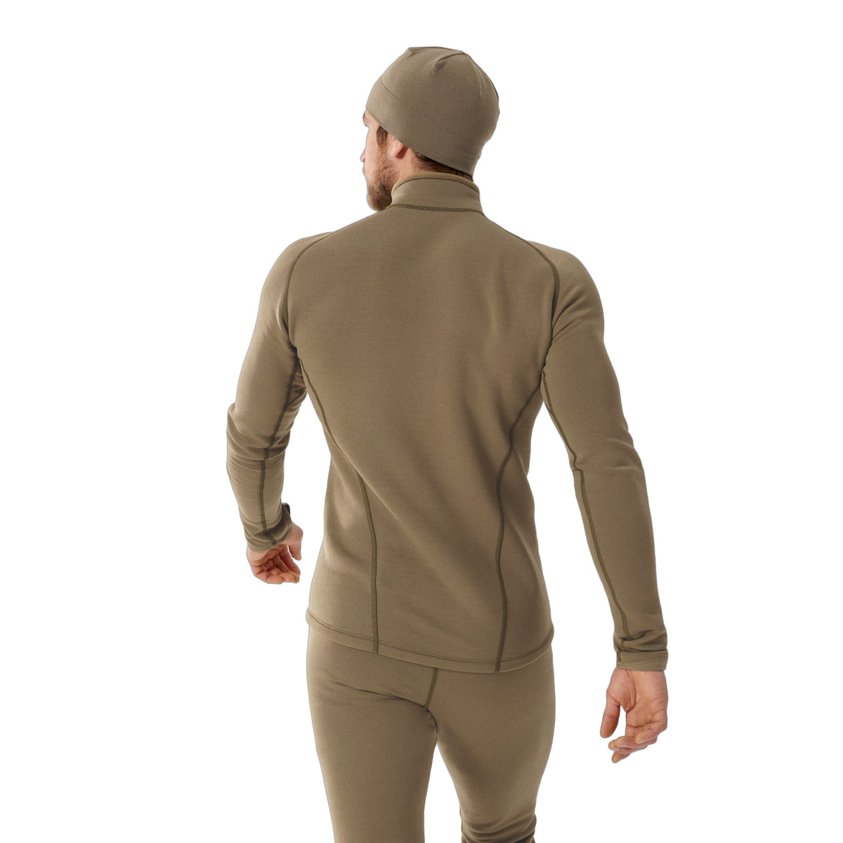 Cold WX Zip Neck SV Crocodile Back View