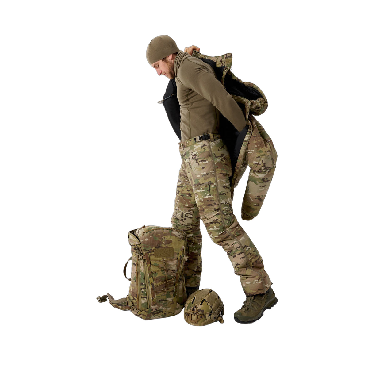 Cold WX Zip Neck SV Crocodile Full Body