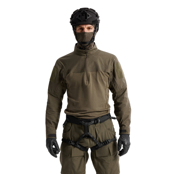AR-395a Harness Black/LEAF Front View