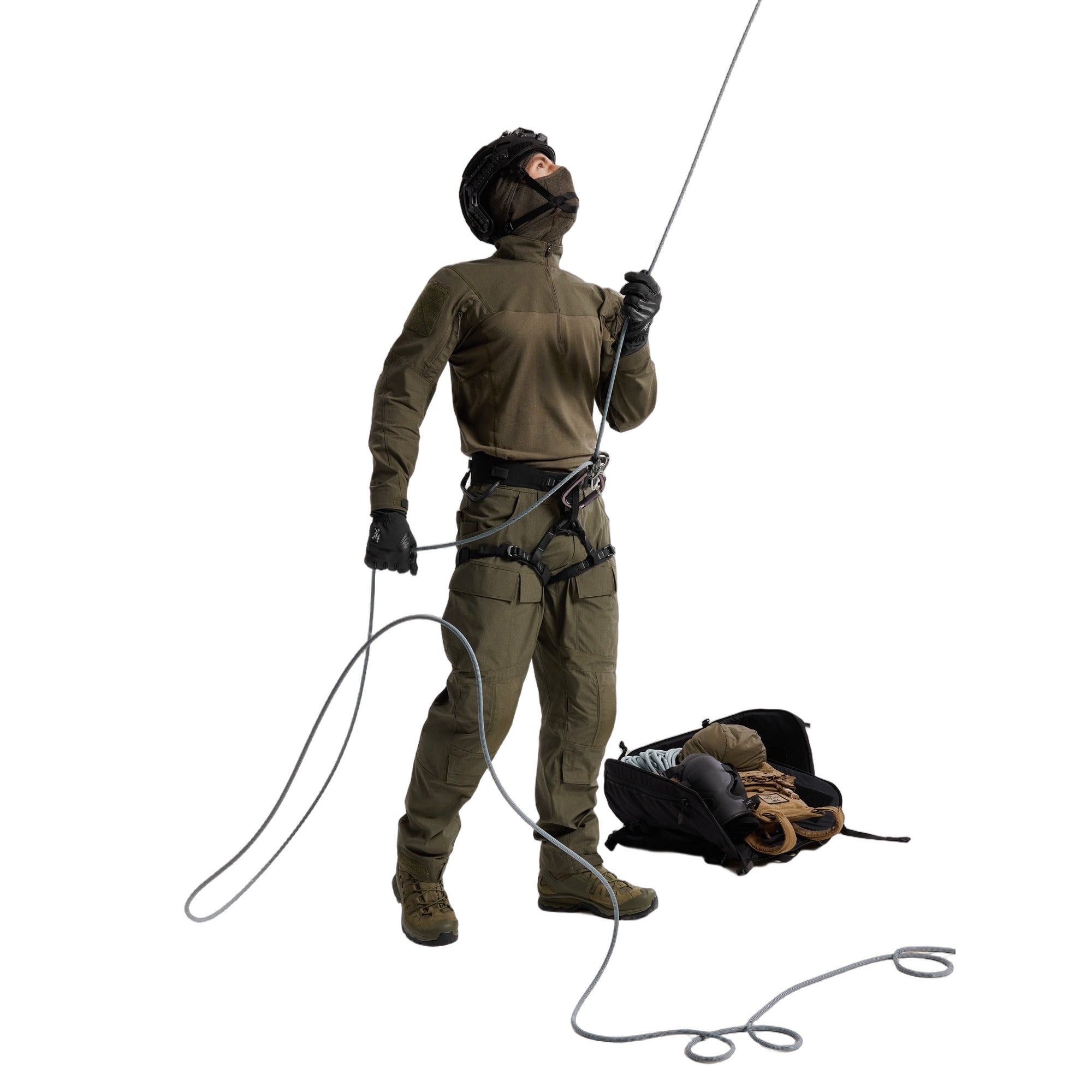AR-395a Harness Black/LEAF Full Body