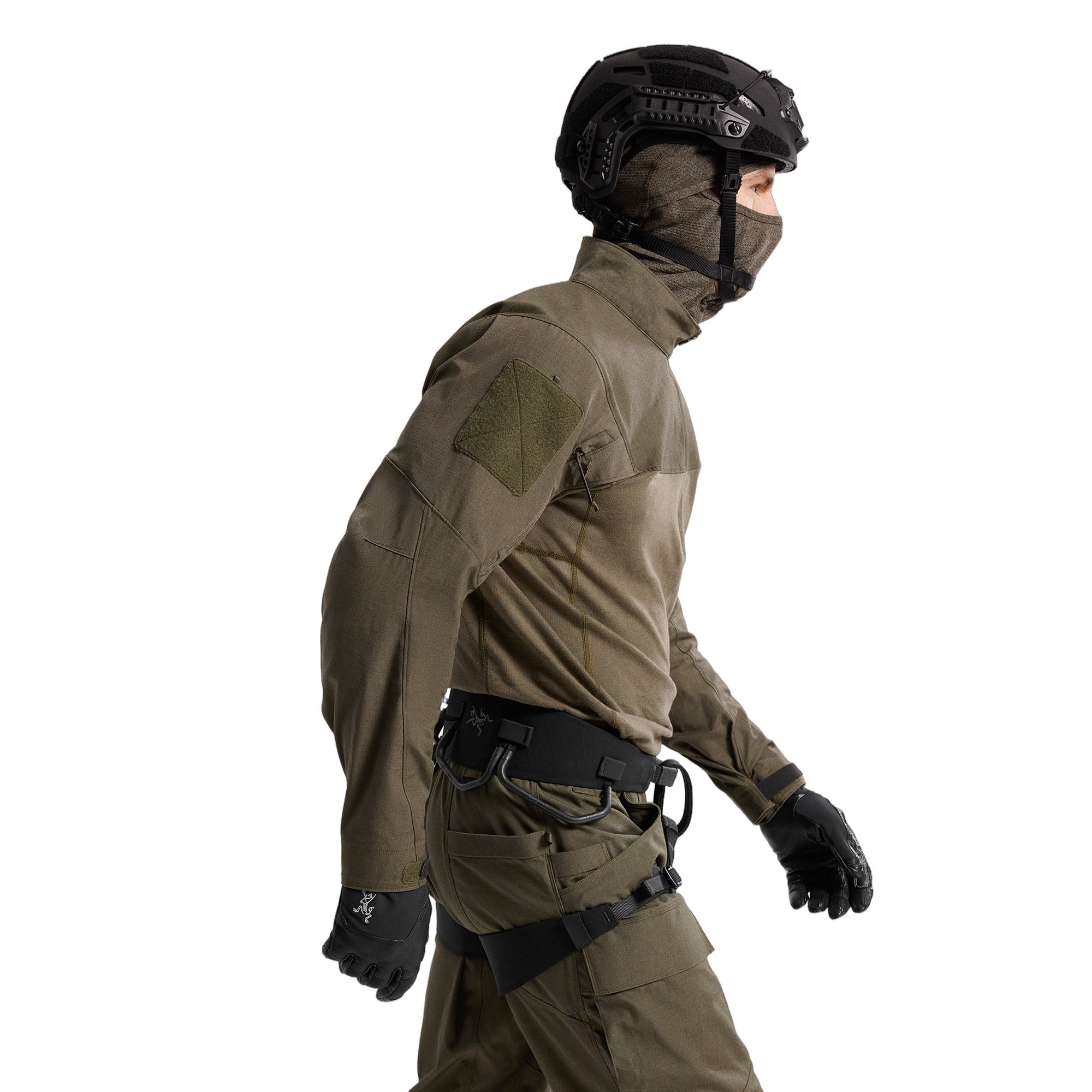 AR-395a Harness Black/LEAF Side View