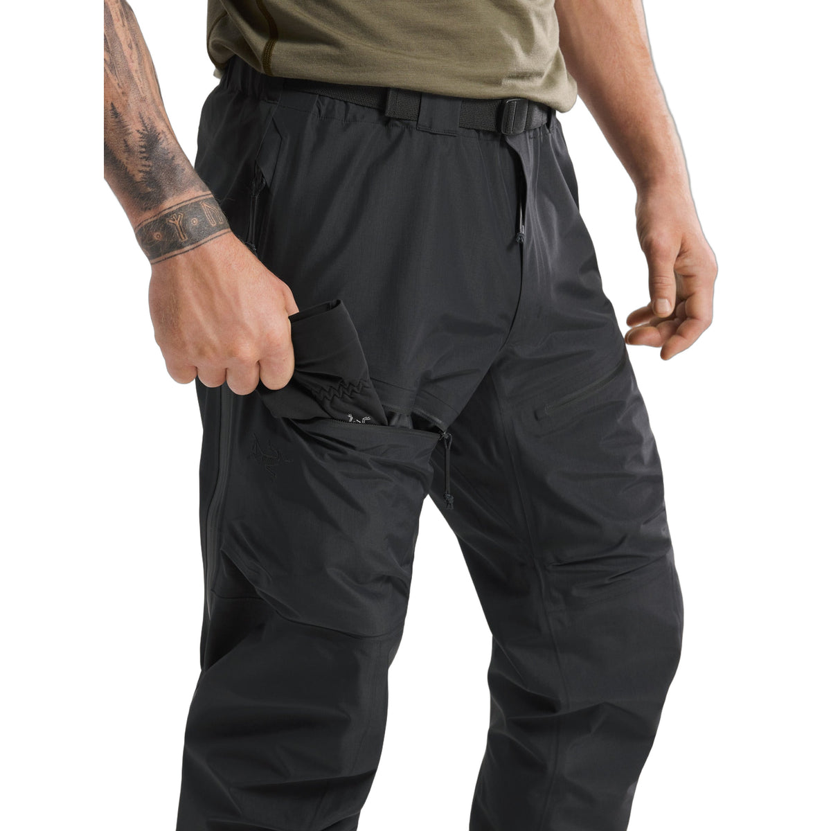 Alpha Pant Gen 2 Black Detail 1