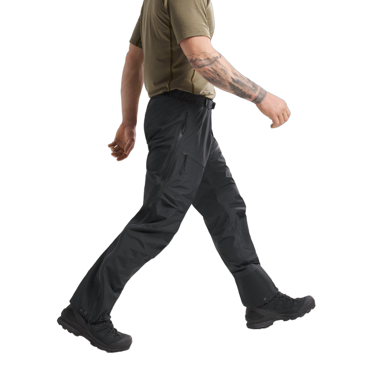 Alpha Pant Gen 2 Black Side View