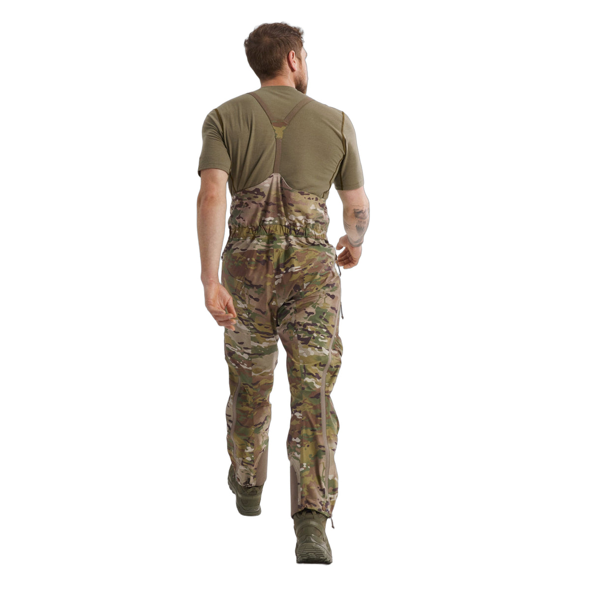 Alpha Bib Pant MultiCam Gen 2 Multicam Back View