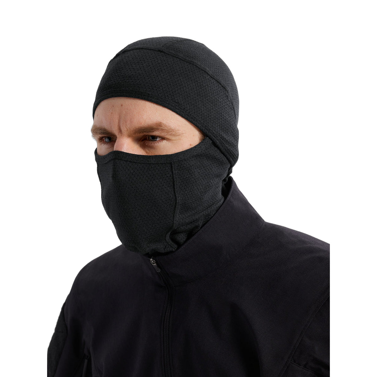 Assault Balaclava FR Black Gen 2 Black Side View