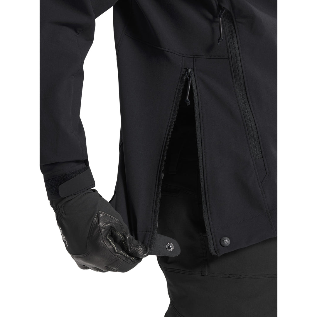 Patrol Jacket AR Black Detail 1