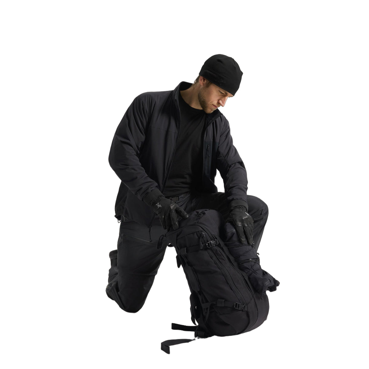 Cold WX T-Shirt AR Wool Black Full Body