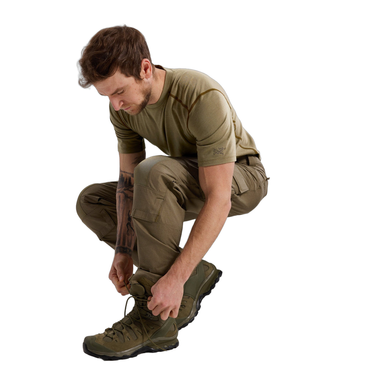 Cold WX T-Shirt AR Wool Crocodile Hover