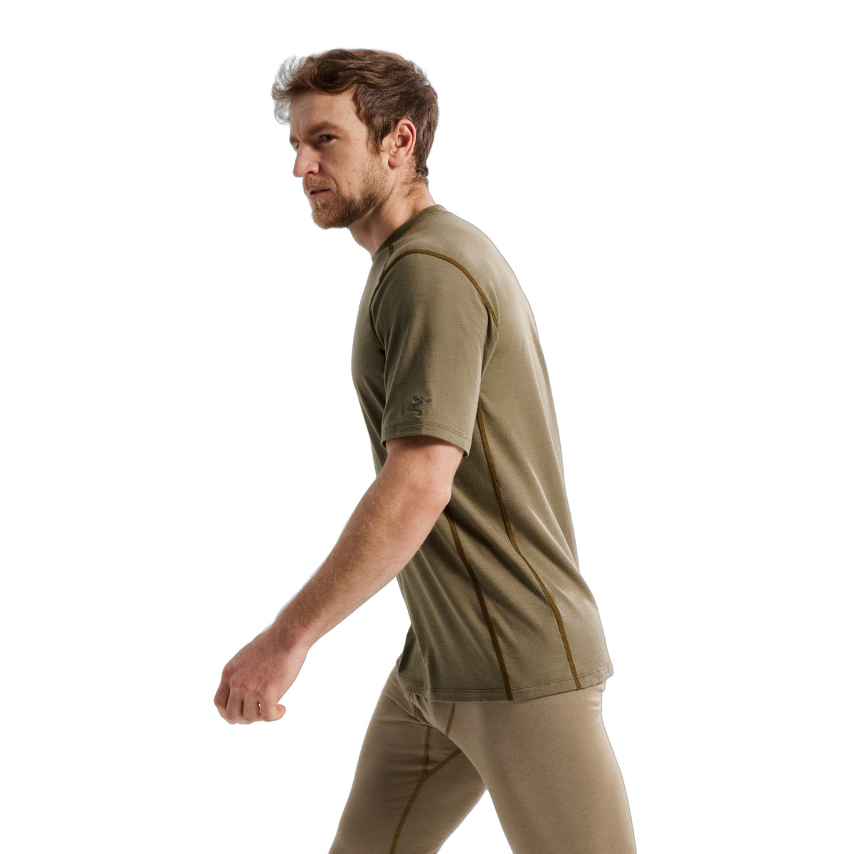 Cold WX T-Shirt AR Wool Crocodile Side View