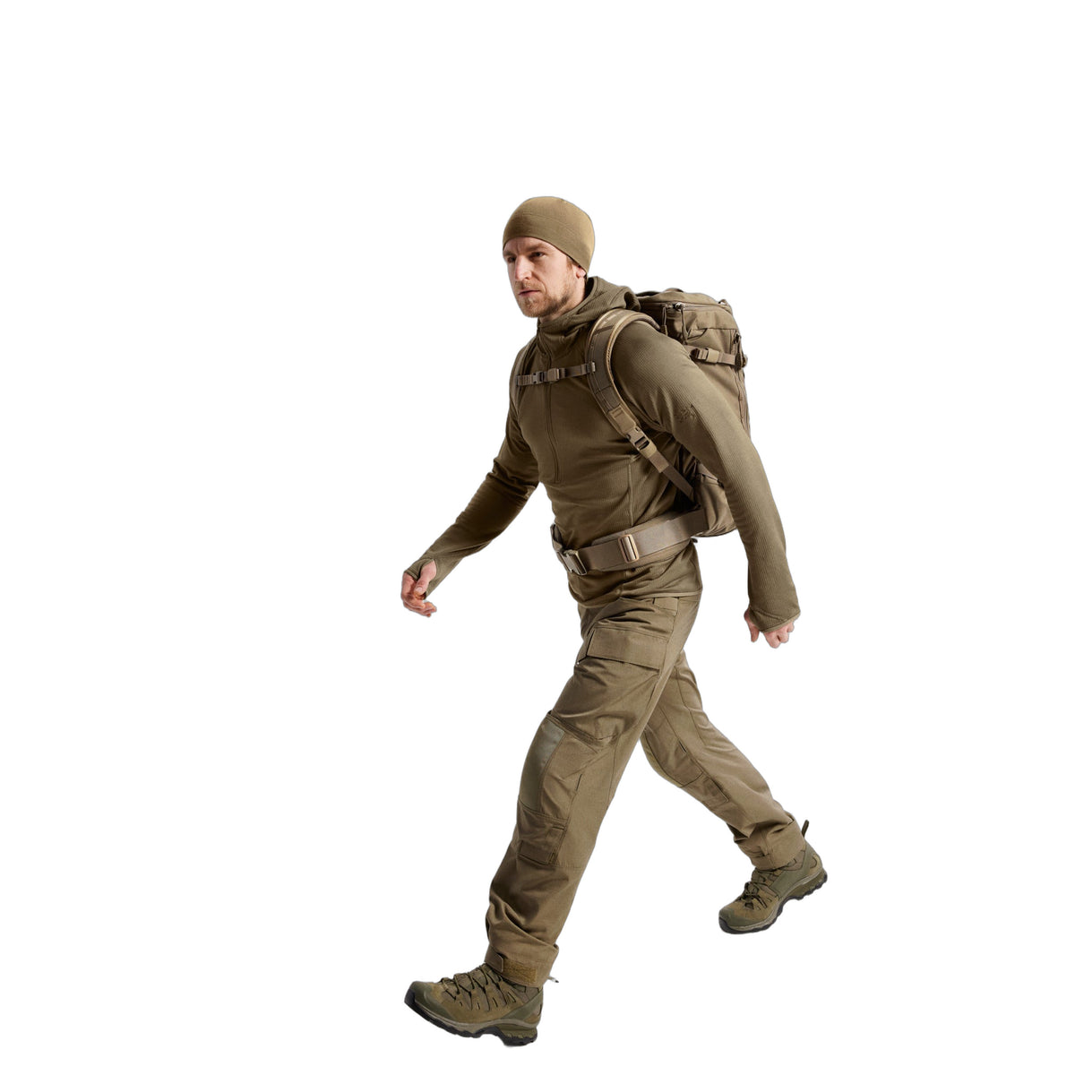 Delta AR 1/2 Zip Neck Hoody Crocodile Full Body