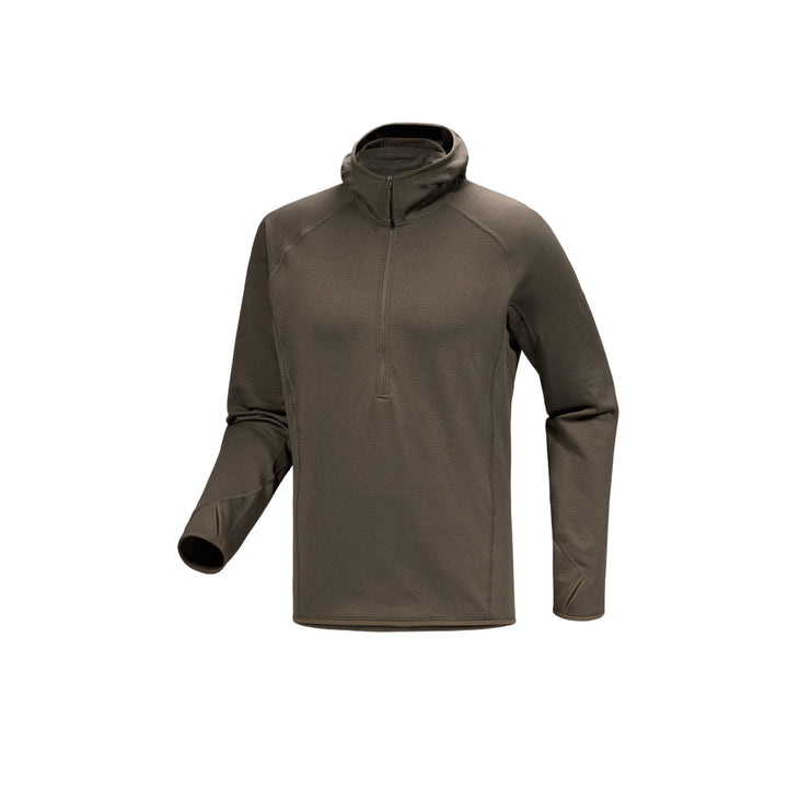 Delta AR 1/2 Zip Neck Hoody Ranger Green