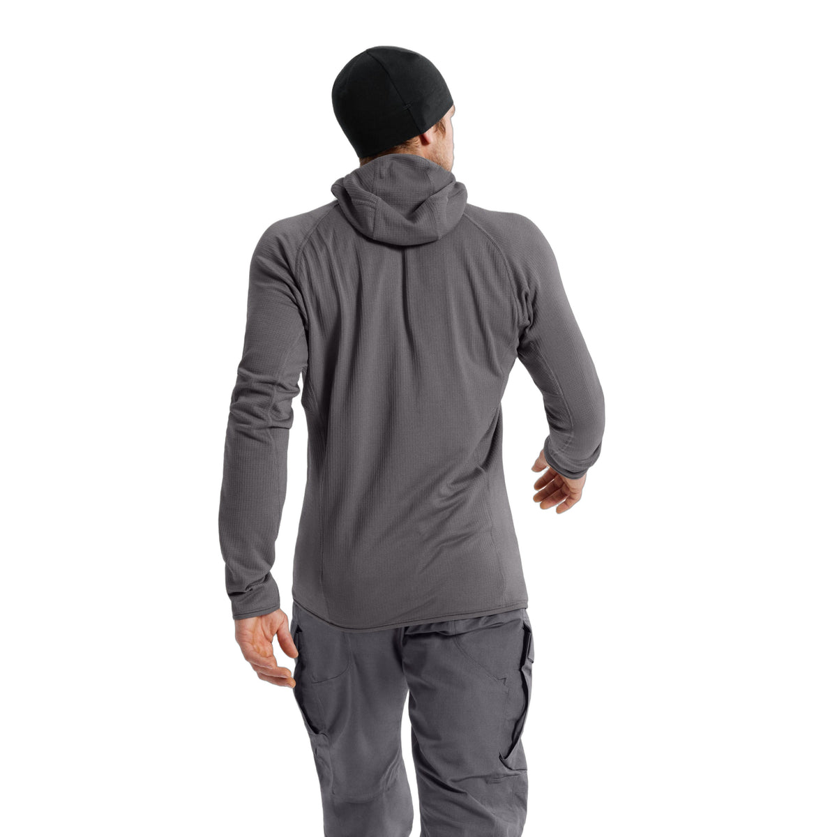 Delta AR 1/2 Zip Neck Hoody Wolf Back View