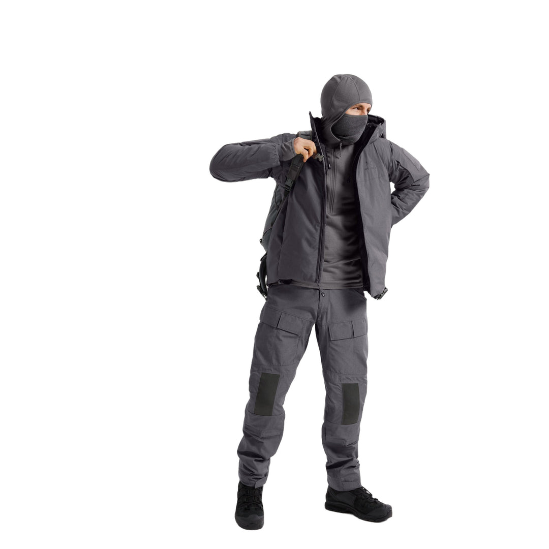Delta AR 1/2 Zip Neck Hoody Wolf Full Body