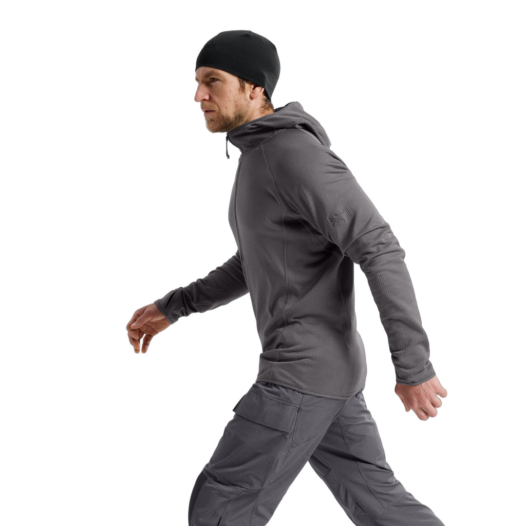 Delta AR 1/2 Zip Neck Hoody Wolf Side View