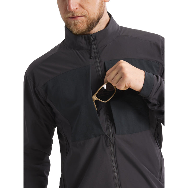 Practitioner AR Jacket Black Detail 1