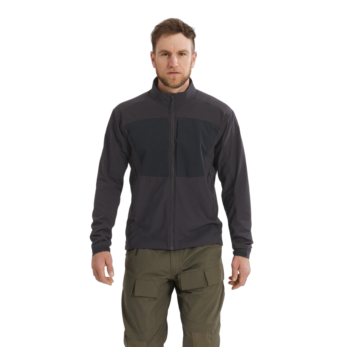 Practitioner AR Jacket Black Front View