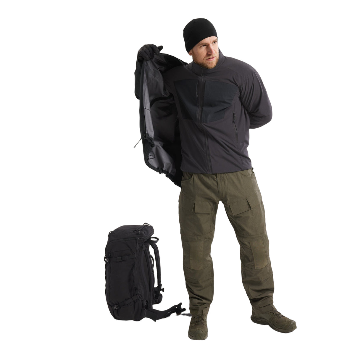 Practitioner AR Jacket Black Full Body
