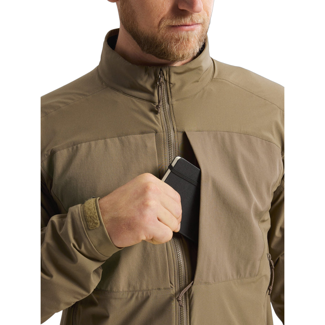 Practitioner AR Jacket Crocodile Detail 1