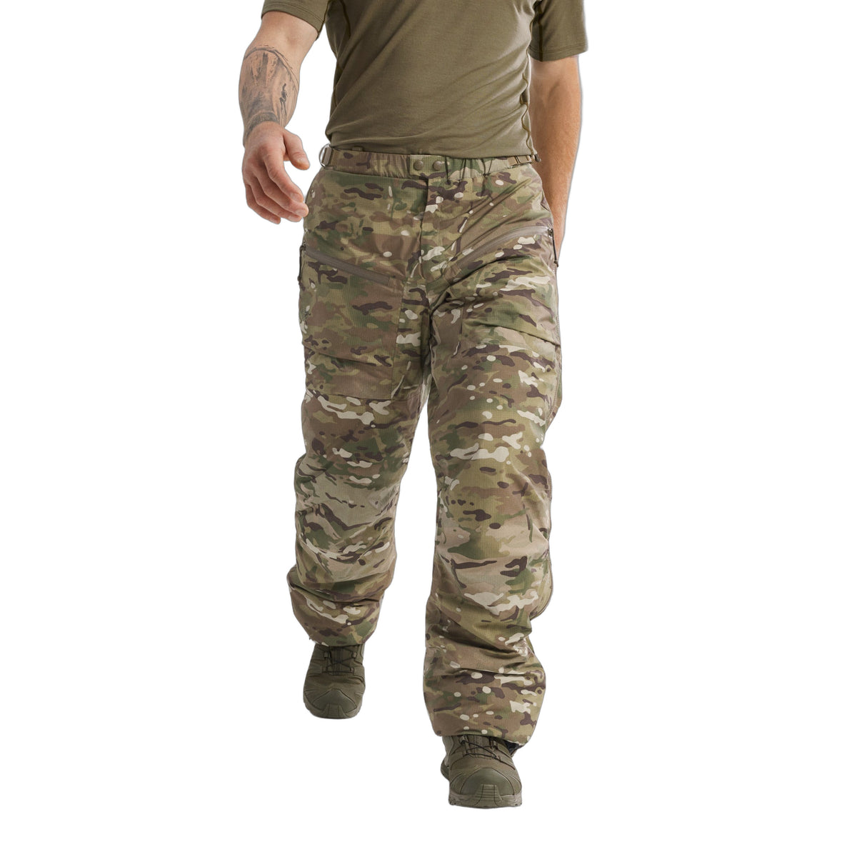 Cold WX Pant LT MultiCam Gen 2.1 Multicam Front View