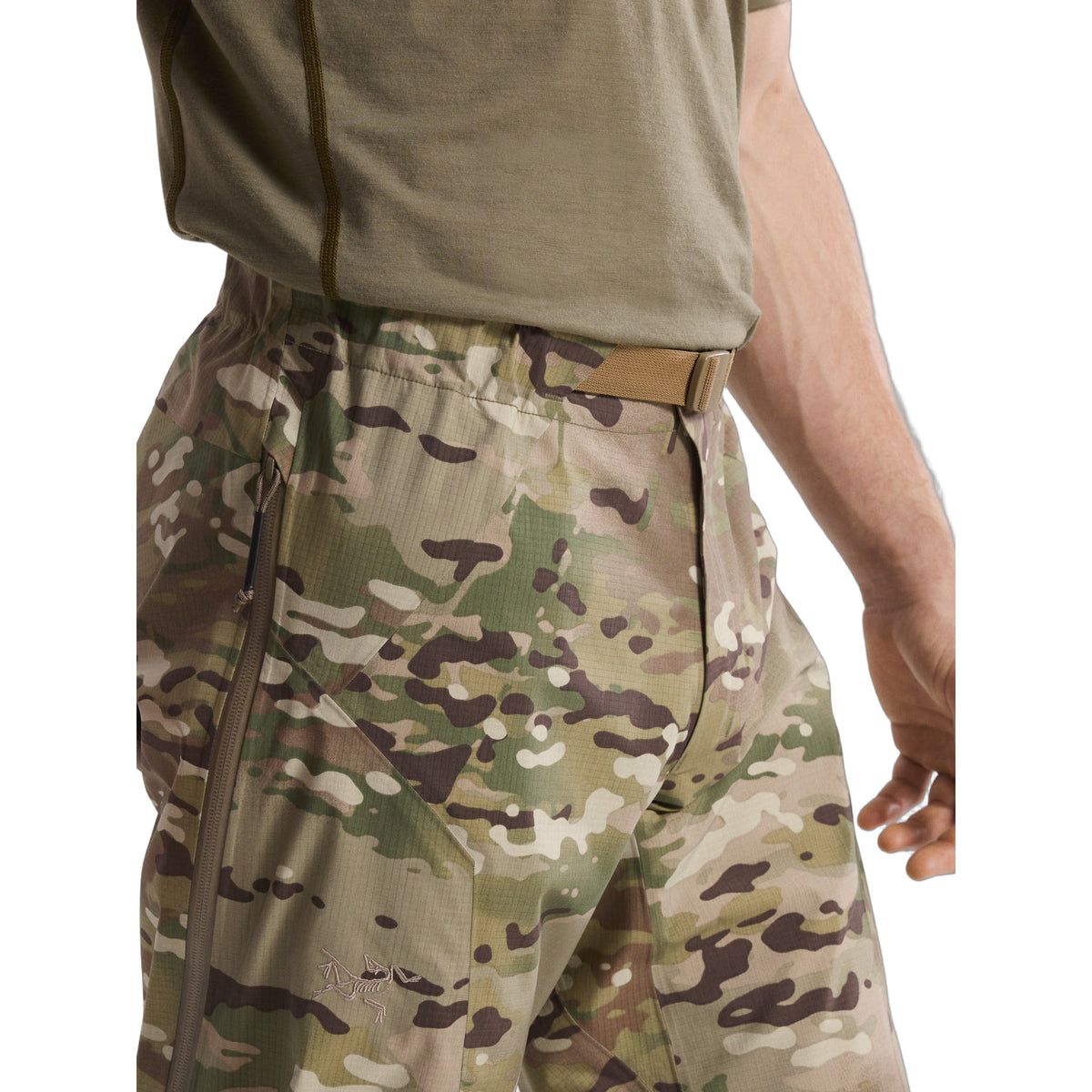 Alpha Pant LT MultiCam Gen 2.1 Multicam Waist Detail