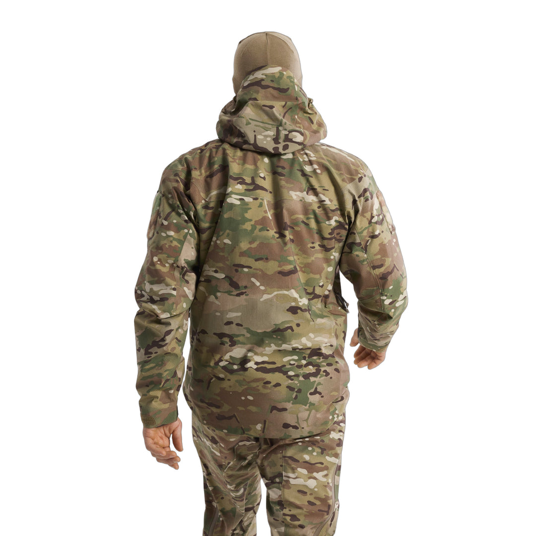 Alpha Jacket LT MultiCam Gen 2.1 Multicam Back View