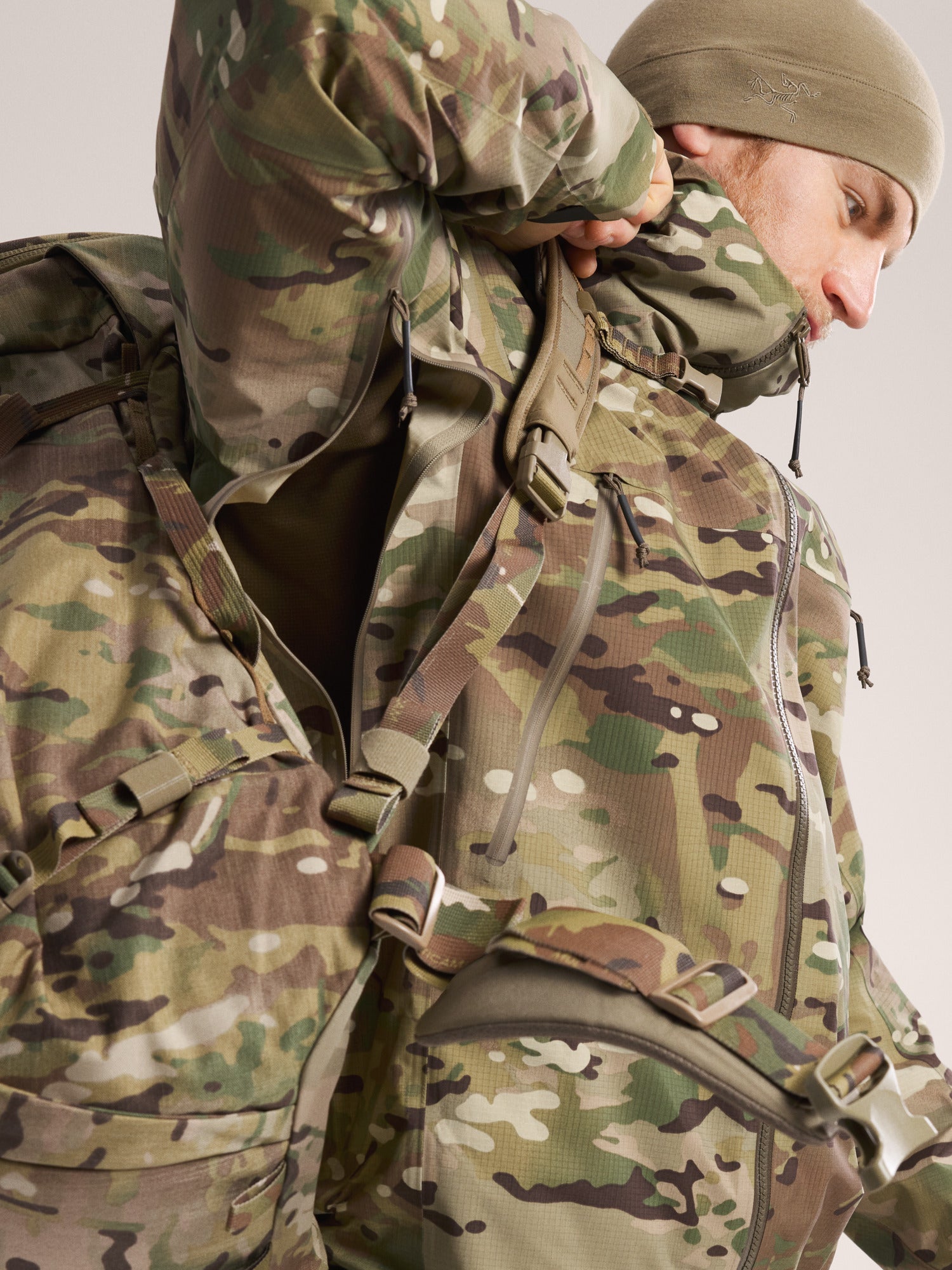 Alpha Jacket LT MultiCam Gen 2.1 Multicam Pit Zip