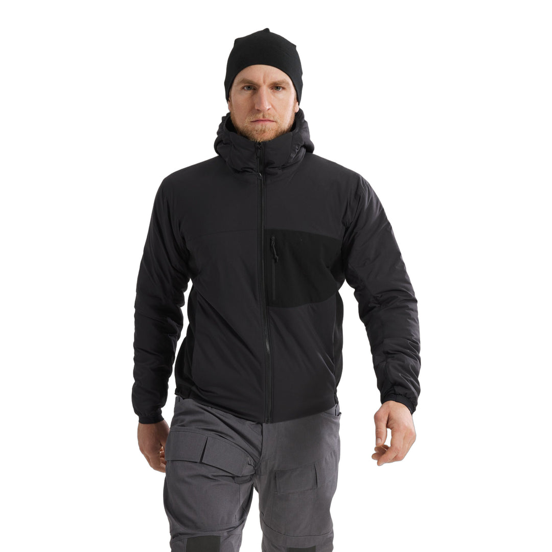 Atom Hoody LT Gen 2.1 Black Front View