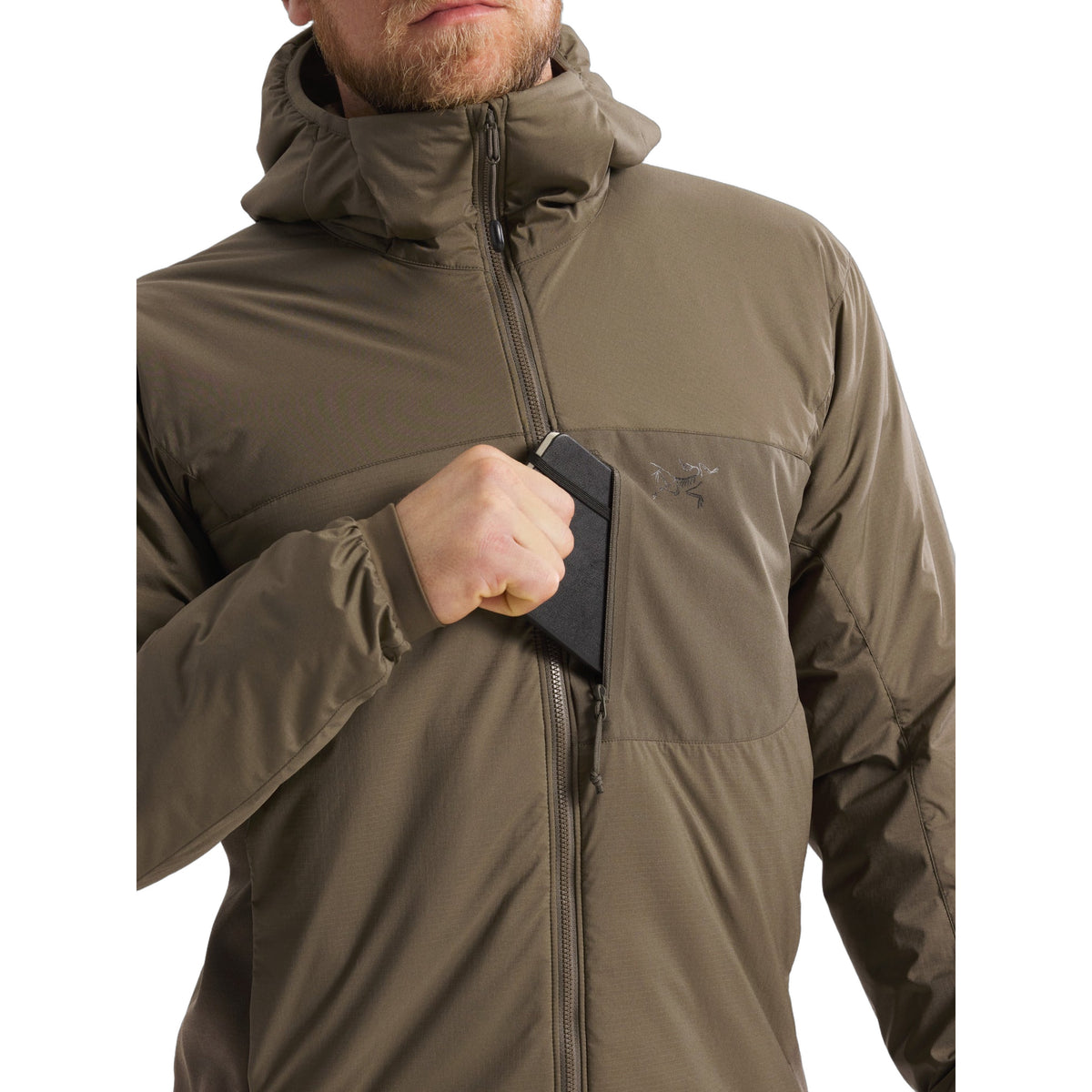 Atom Hoody LT Gen 2.1 Ranger Green Detail 1