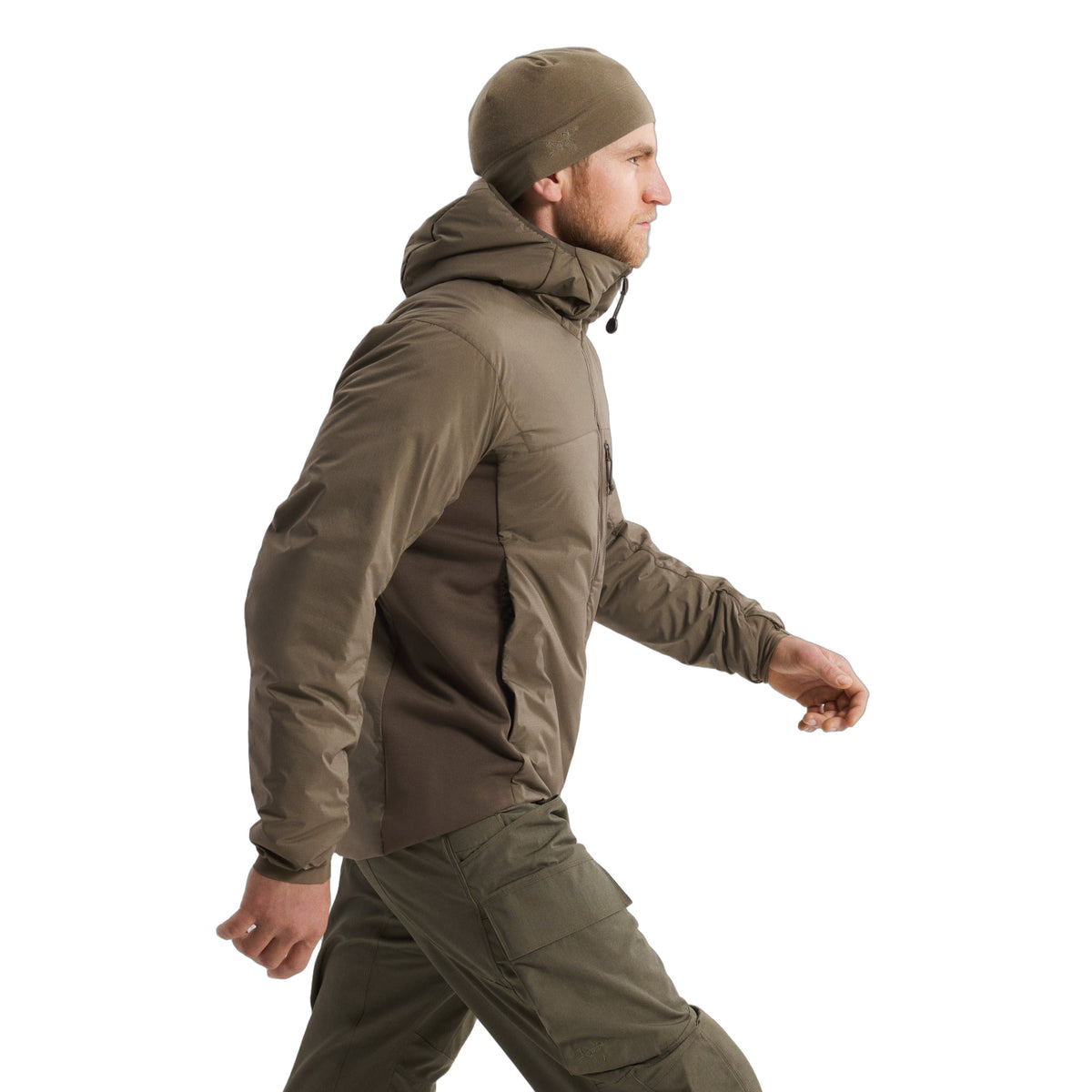 Atom Hoody LT Gen 2.1 Ranger Green Side View