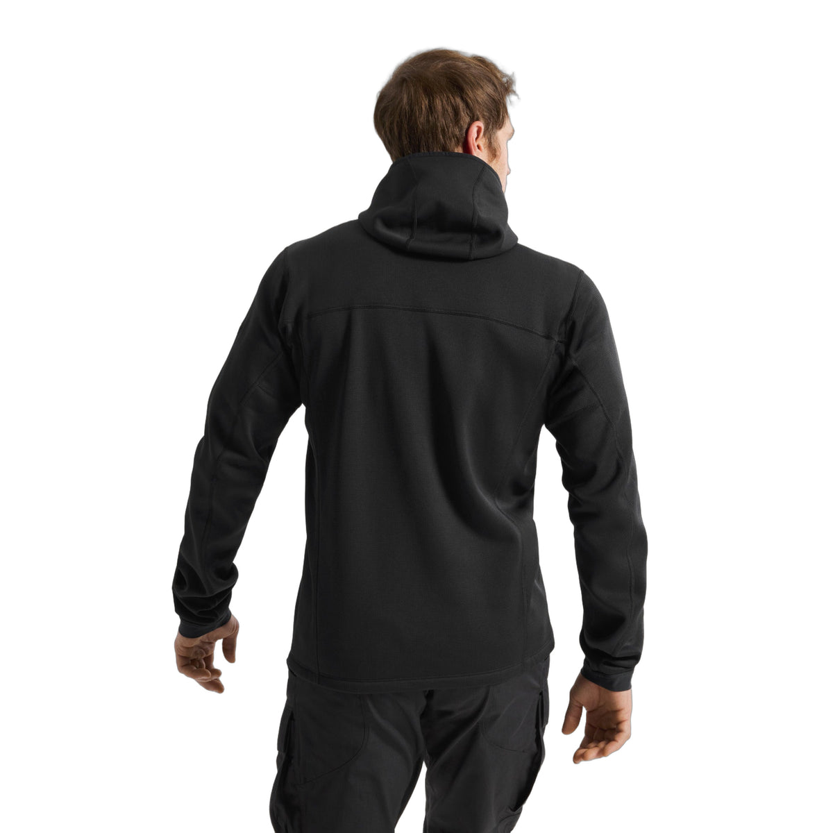 Naga Hoody Full Zip Gen 2.1 Black Back View