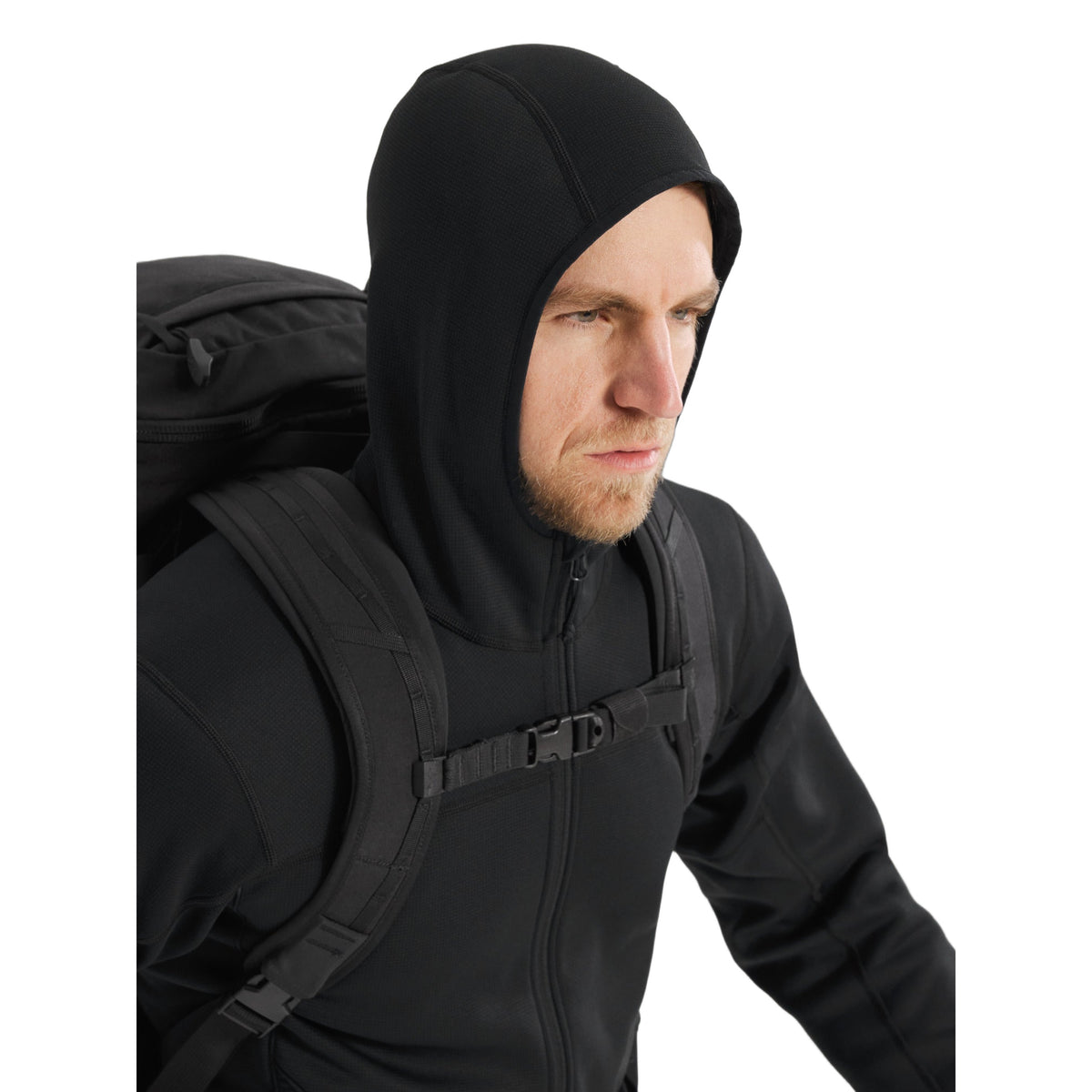 Naga Hoody Full Zip Gen 2.1 Black Hood