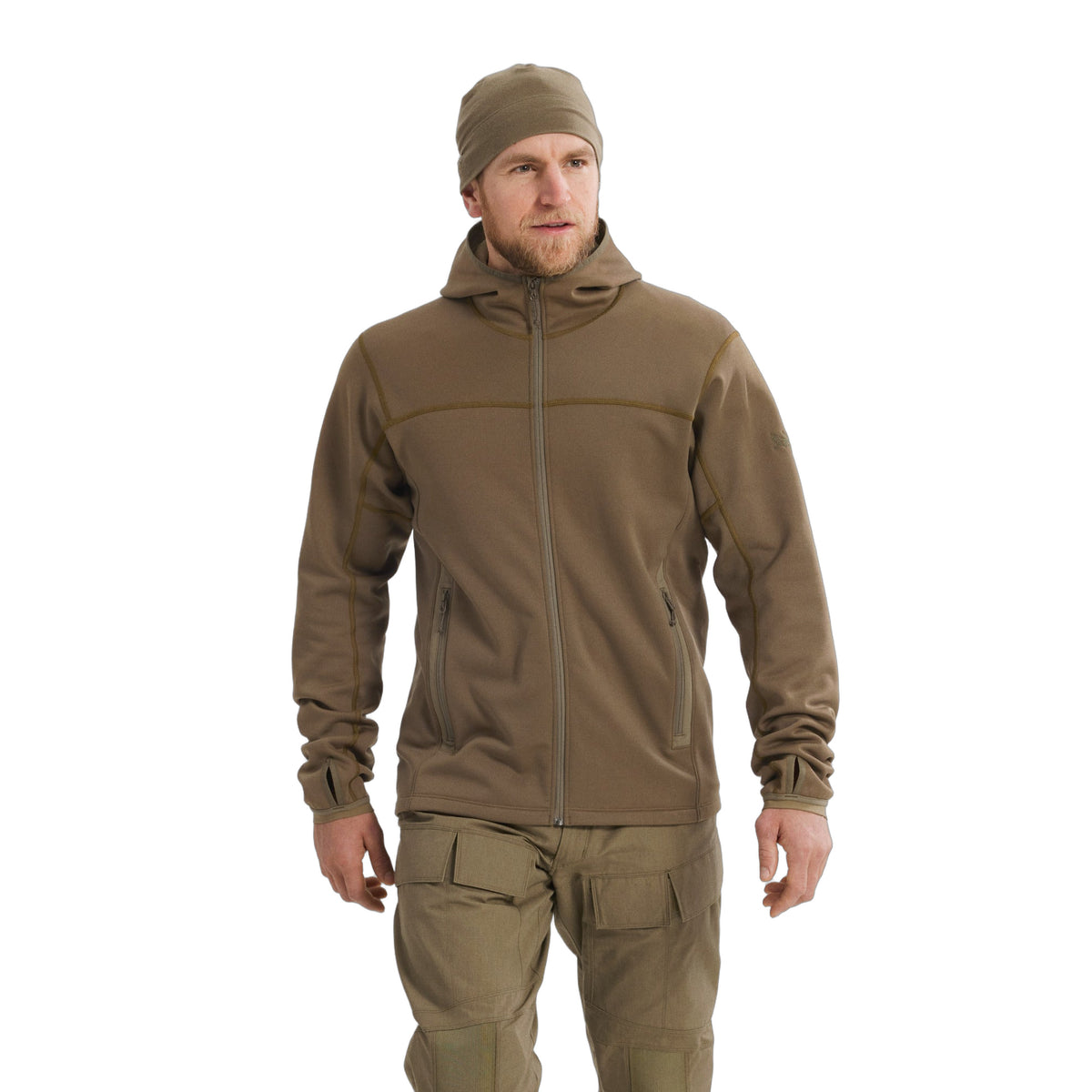 Naga Hoody Full Zip Gen 2.1 Crocodile Front View