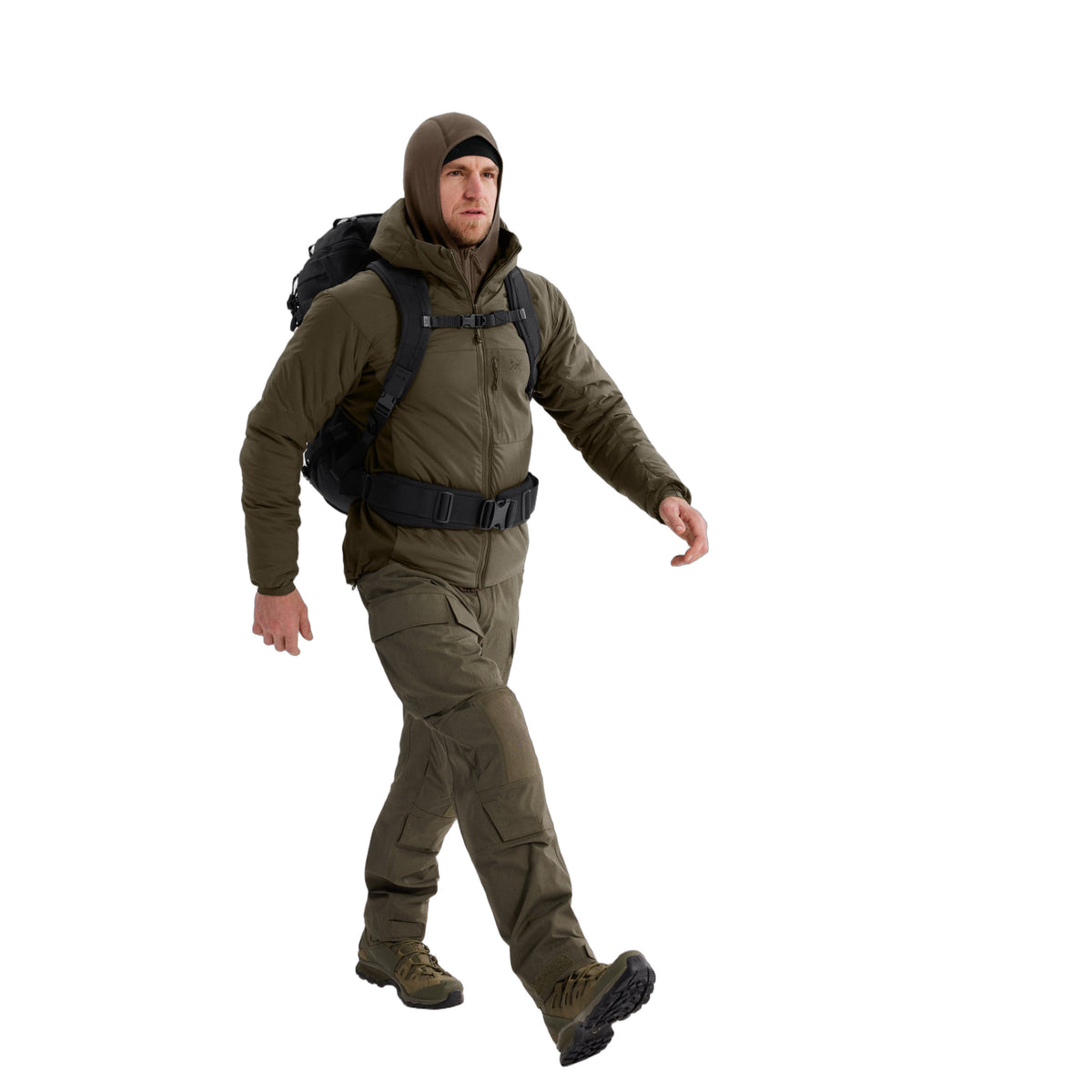 Naga Hoody Full Zip Gen 2.1 Ranger Green Full Body